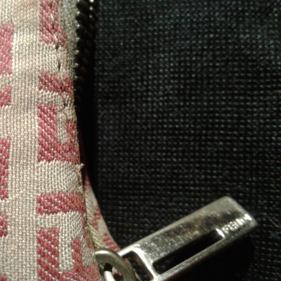 Fendi Red FF Monogram Small Hobo Handbag - Picture 10 of 15